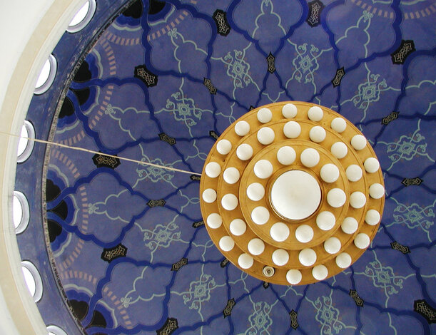 Krása kupoly trenčianskej synagógy 
