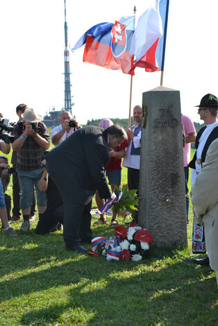 Slávnosti bratstva Čechov a Slovákov na Veľkej Javorine