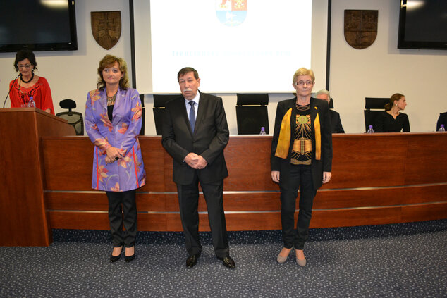 Ocenení Alena Novotná, Mgr. Ivan Pastorek a Mária Špániková