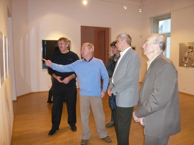 Stretnutie výtvarníkov v Galérii M. A. Bazovského