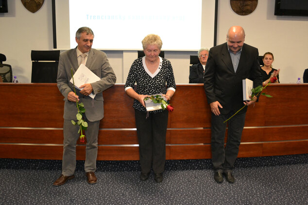 Ocenení Ing. Milan Berec, Helena Bočáková, Jozef Ďuráči