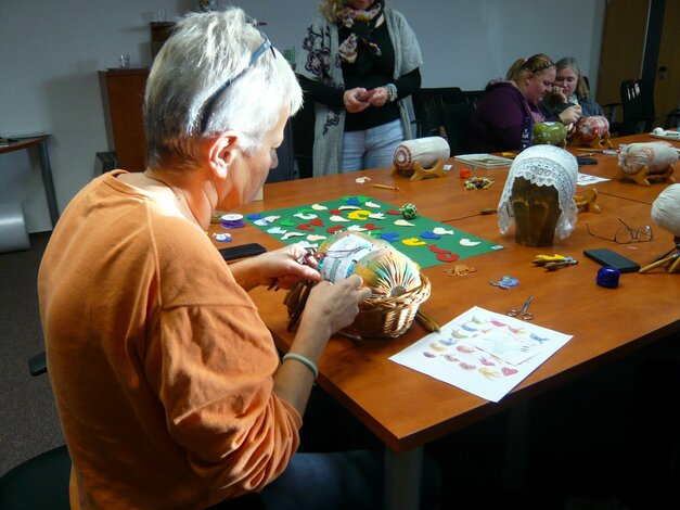 Workshop paličkovanej čipky - P1160477