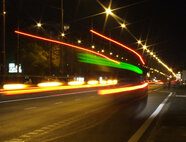 J. Kákoš - Večerný autobus - fotografia mesiaca